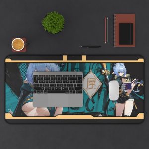 Premium Lucia Mousepad | Zenless Zone Zero Mousepad | ZZZ Lucia Deskmat | Large Gaming Waifu Deskmat | ZZZ Aesthetic Deskmat