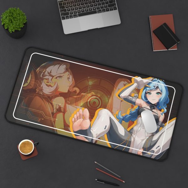 Premium Seed Mousepad | Seed ZZZ Deskmat | Zenless Zone Zero Mousepad | Anime Seed Deskmat | Large Waifu Gaming Deskmat