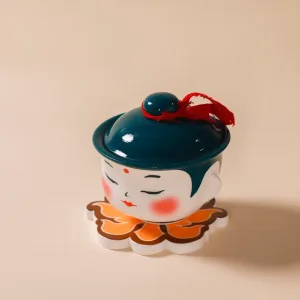 Zenless Zone Zero Ceramic Tea Bowl with Chicken Pot