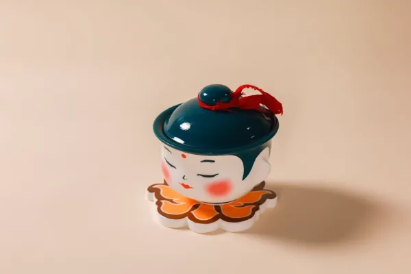 Zenless Zone Zero Ceramic Tea Bowl with Chicken Pot
