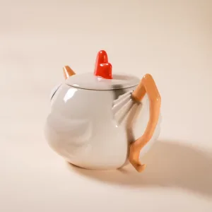Zenless Zone Zero Ceramic Tea Bowl with Chicken Pot