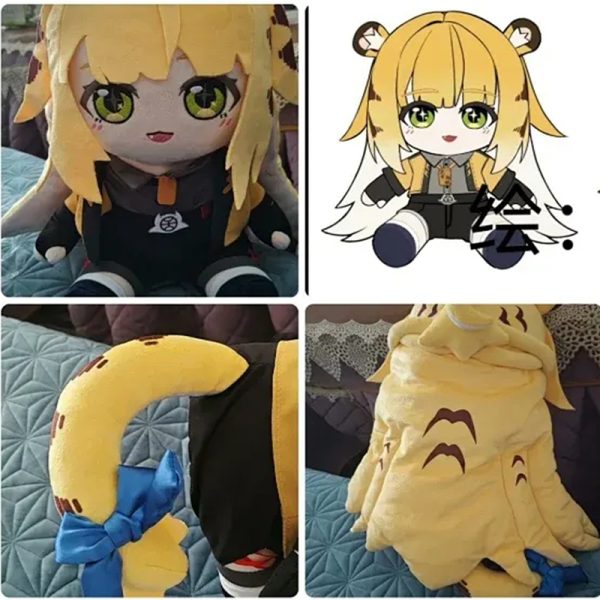 40cm Ju Fufu Plush Doll - Zenless Zone Zero Character Soft Plush Toy