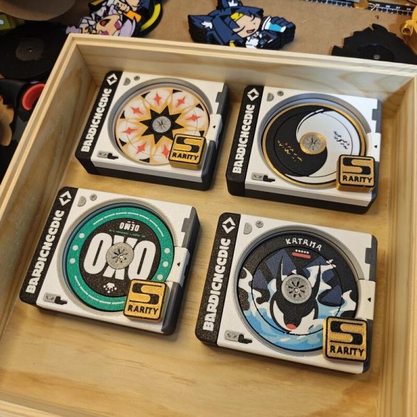 Zenless Zone Zero 3D Printed Multi-Function Drive Discs Decompression Badge Bracket