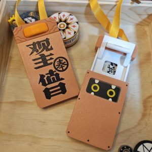 Zenless Zone Zero 3D Printed Jufufu Card Holder & Phone Stand