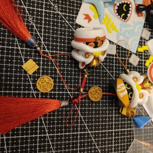 Zenless Zone Zero 3D Printed Bangboo Lion Dance Desktop Pendant