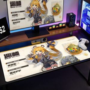 Zenless Zone Zero Obol Squad, Yunkui Summit Faction Mouse Seed Mousepad, Orphie, Trigger, Evelyn, Astra Yao, Ju Fufu, Pan Yinhu, Yi Xuan, Caesar King Anime Deskmat
