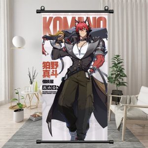 Zenless Zone Zero Komano Manato Exquisite Dormitory Vertical Bedside Hanging Scroll Decorative Hanging Painting