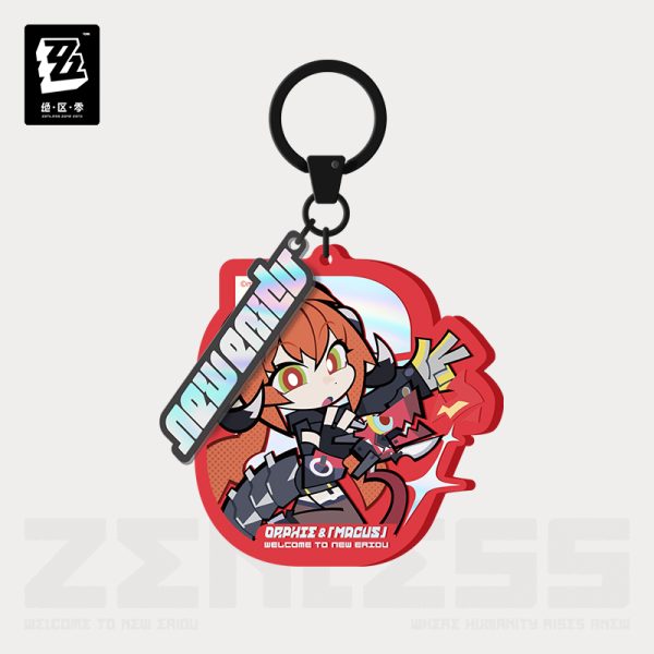 Zenless Zone Zero New Eridu Series Q-Type Obol Squad Acrylic Keychain (Nov 2025) | Zenlesszonezero.toys
