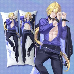 Zenless Zone Zero Hugo Body Pillow : ZZZ Fan-Made 2 Way Tricot Male Character Dakimakura
