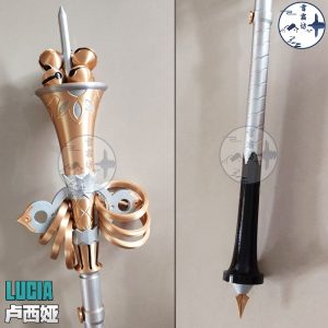 Zenless Zone Zero Lucia Cosplay Props Staff Weapons