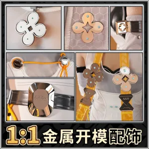 Zenless Zone Zero Seed Cosplay Costume Blue Long Wig Obol Squad Halloween Party Women Girls Carnival Role Play Suit