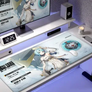 Zenless Zone Zero Obol Squad, Yunkui Summit Faction Mouse Seed Mousepad, Orphie, Trigger, Evelyn, Astra Yao, Ju Fufu, Pan Yinhu, Yi Xuan, Caesar King Anime Deskmat