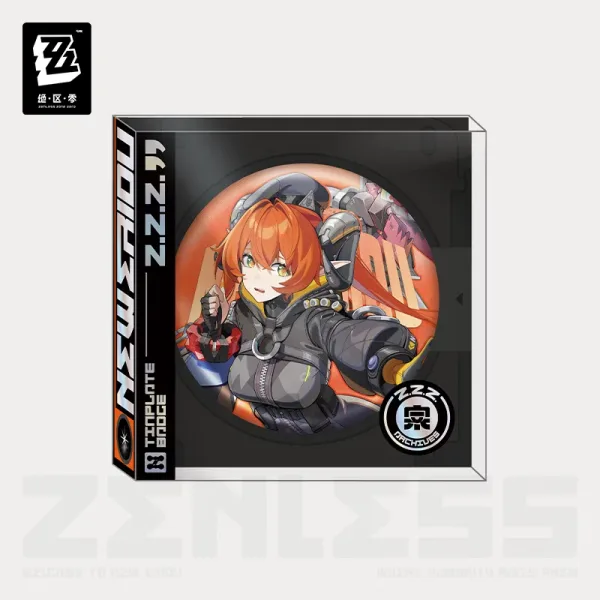 Zenless Zone Zero Obol Squad Character Tinplate Badge (Nov 2025) | Zenlesszonezero.toys