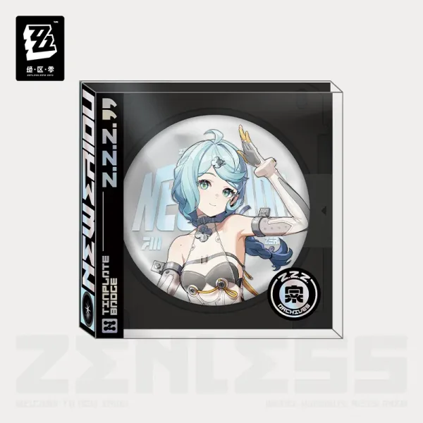 Zenless Zone Zero Obol Squad Character Tinplate Badge (Nov 2025) | Zenlesszonezero.toys