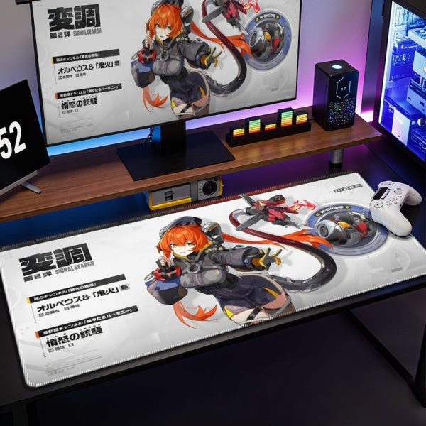 Zenless Zone Zero Obol Squad, Yunkui Summit Faction Mouse Seed Mousepad, Orphie, Trigger, Evelyn, Astra Yao, Ju Fufu, Pan Yinhu, Yi Xuan, Caesar King Anime Deskmat