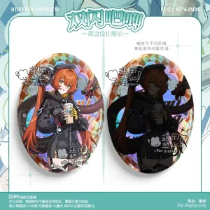 Zenless Zone Zero Orphie & Seed Oval Double Flash Badge