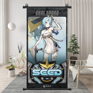 Zenless Zone Zero Seed Exquisite Dormitory Vertical Bedside Hanging Scroll Decorative Hanging Painting