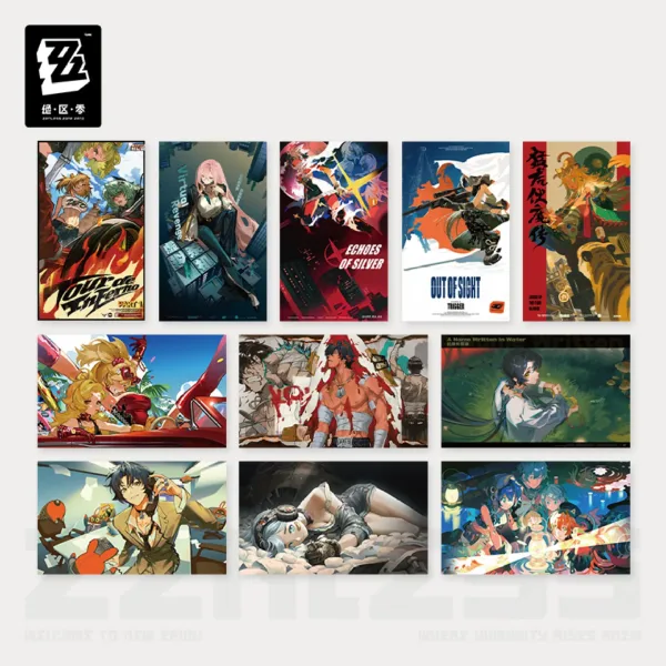 Zenless Zone Zero Random Play Videotape Poster Vol. 4 (Nov 2025) | Zenlesszonezero.toys