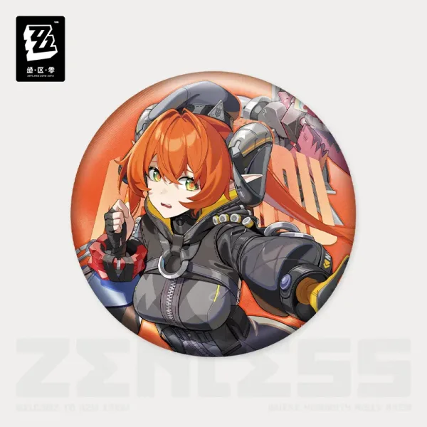 Zenless Zone Zero Obol Squad Character Tinplate Badge (Nov 2025) | Zenlesszonezero.toys