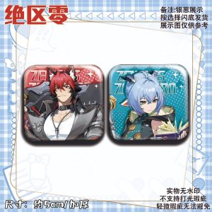 Zenless Zone Zero Manato & Lucia Double Flash Badge