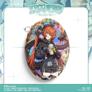 Zenless Zone Zero Orphie & Seed Oval Double Flash Badge