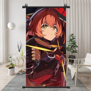 Zenless Zone Zero Orphie Exquisite Dormitory Vertical Bedside Hanging Scroll Decorative Hanging Painting
