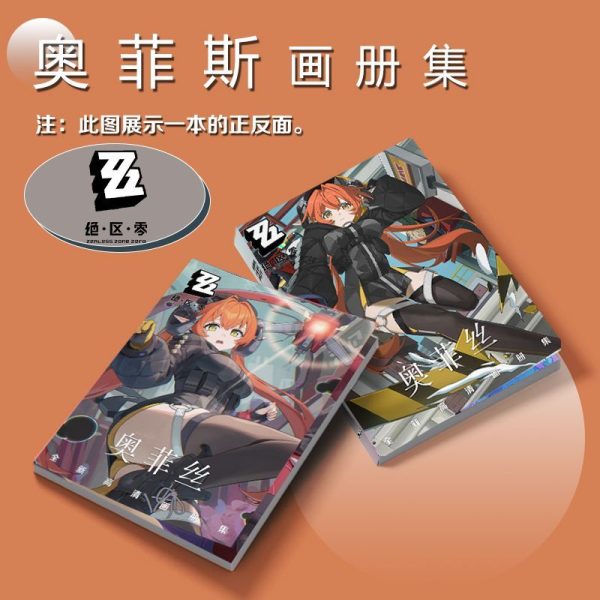 Zenless Zone Zero Orphie Album Set Zzz Obol Squad Art Photo Book Album Set