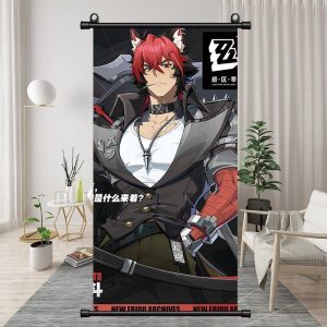 Zenless Zone Zero Komano Manato Exquisite Dormitory Vertical Bedside Hanging Scroll Decorative Hanging Painting