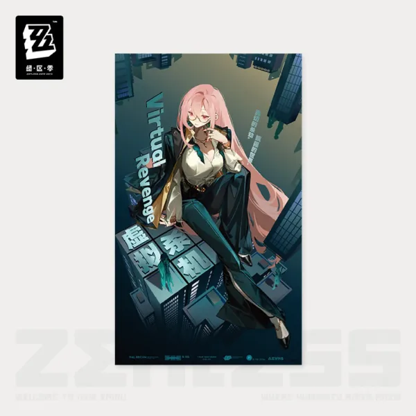 Zenless Zone Zero Random Play Videotape Poster Vol. 4 (Nov 2025) | Zenlesszonezero.toys