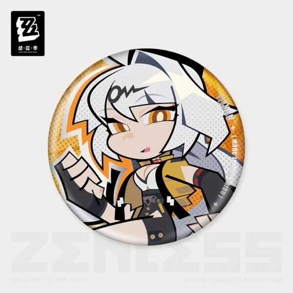 Zenless Zone Zero New Eridu Series Chibi Tinplate Badge: Yunkui Summit (Nov 2025)