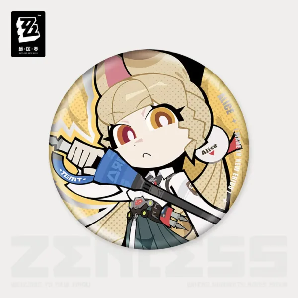 Zenless Zone Zero New Eridu Series Chibi Tinplate Badges: Spook Shack (Nov 2025) | Zenlesszonezero.toys