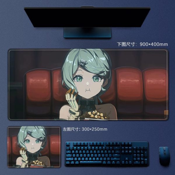 Zenless Zone Zero Seed Mousepad Anime Deskmat