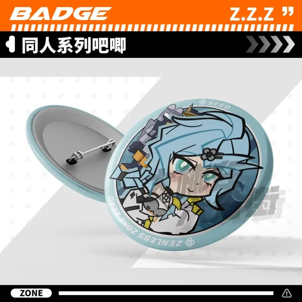 Zenless Zone Zero Seed Chibi Badge
