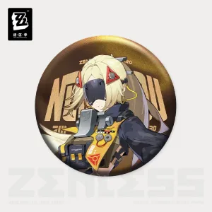 Zenless Zone Zero Obol Squad Character Tinplate Badge (Nov 2025) | Zenlesszonezero.toys