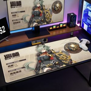 Zenless Zone Zero Obol Squad, Yunkui Summit Faction Mouse Seed Mousepad, Orphie, Trigger, Evelyn, Astra Yao, Ju Fufu, Pan Yinhu, Yi Xuan, Caesar King Anime Deskmat