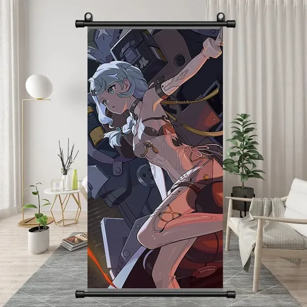 Zenless Zone Zero Seed Exquisite Dormitory Vertical Bedside Hanging Scroll Decorative Hanging Painting