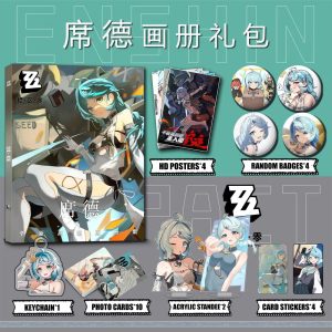 Zenless Zone Zero Zenless Zone Zero Seed Album Set Zzz Seed Sr. Mecha Girl Art Photo Book Album Set