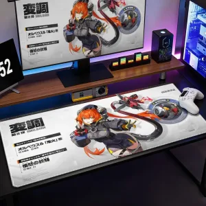 Zenless Zone Zero Obol Squad, Yunkui Summit Faction Mouse Seed Mousepad, Orphie, Trigger, Evelyn, Astra Yao, Ju Fufu, Pan Yinhu, Yi Xuan, Caesar King Anime Deskmat