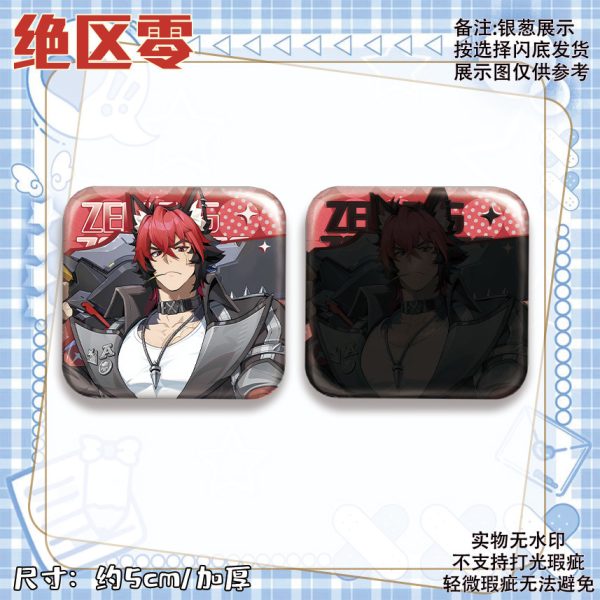 Zenless Zone Zero Manato & Lucia Double Flash Badge