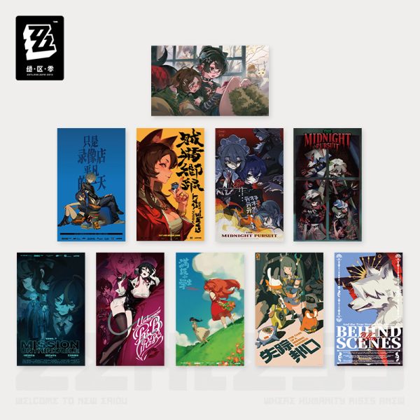 Zenless Zone Zero Random Play Videotape Poster Vol. 3 (Nov 2025) | Zenlesszonezero.toys