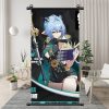 Zenless Zone Zero Lucia Exquisite Dormitory Vertical Bedside Hanging Scroll Decorative Hanging Painting