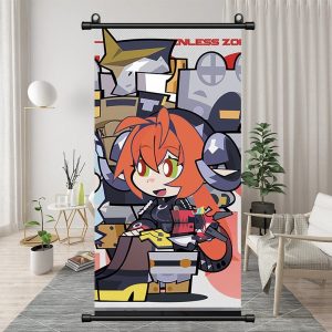 Zenless Zone Zero Orphie Exquisite Dormitory Vertical Bedside Hanging Scroll Decorative Hanging Painting