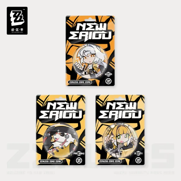 Zenless Zone Zero New Eridu Series Chibi Tinplate Badge: Yunkui Summit (Nov 2025)