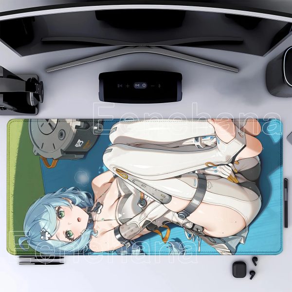 Zenless Zone Zero Seed Mouse Pads Games Large PC Gamer Cabinet Table Keyboard Mousepad Laptop office accessories Desk Mat