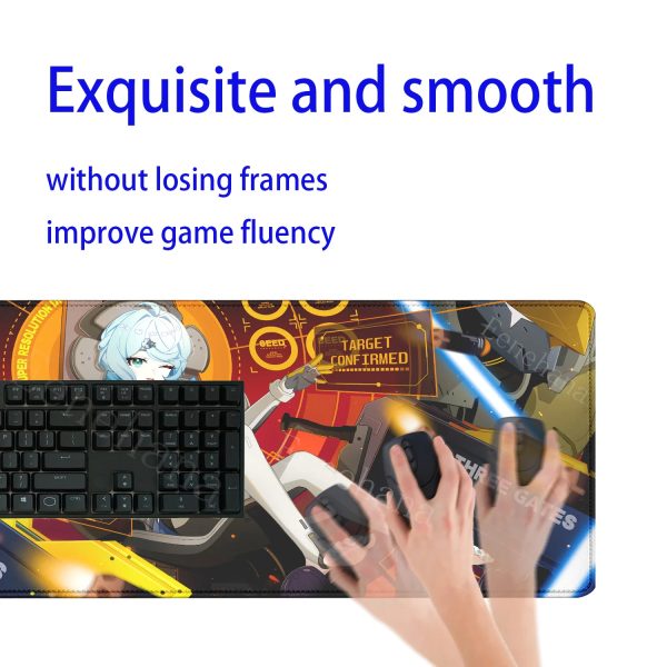 Zenless Zone Zero Seed Mouse Pads Games Large PC Gamer Cabinet Table Keyboard Mousepad Laptop office accessories Desk Mat