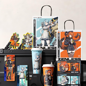 Cha Panda × Zenless Zone Zero Collaboration Seed, Orphie Acrylic Keychain, Badge, HD Card and Laser Ticket | Zenlesszonezero.toys