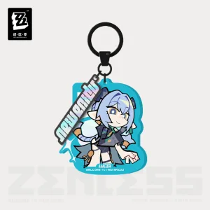 Zenless Zone Zero New Eridu Spook Shack Chibi Acrylic Keychain (DEC 2026) | Zenlesszonezero.toys