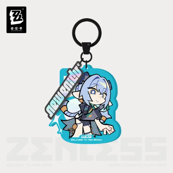 Zenless Zone Zero New Eridu Spook Shack Chibi Acrylic Keychain (DEC 2026) | Zenlesszonezero.toys
