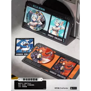 Cha Panda × Zenless Zone Zero Collaboration Seed, Orphie Acrylic Keychain, Badge, HD Card and Laser Ticket | Zenlesszonezero.toys