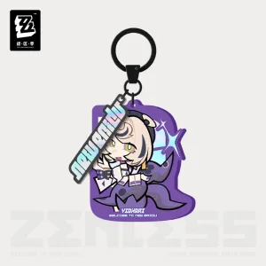 Zenless Zone Zero New Eridu Spook Shack Chibi Acrylic Keychain (DEC 2026) | Zenlesszonezero.toys